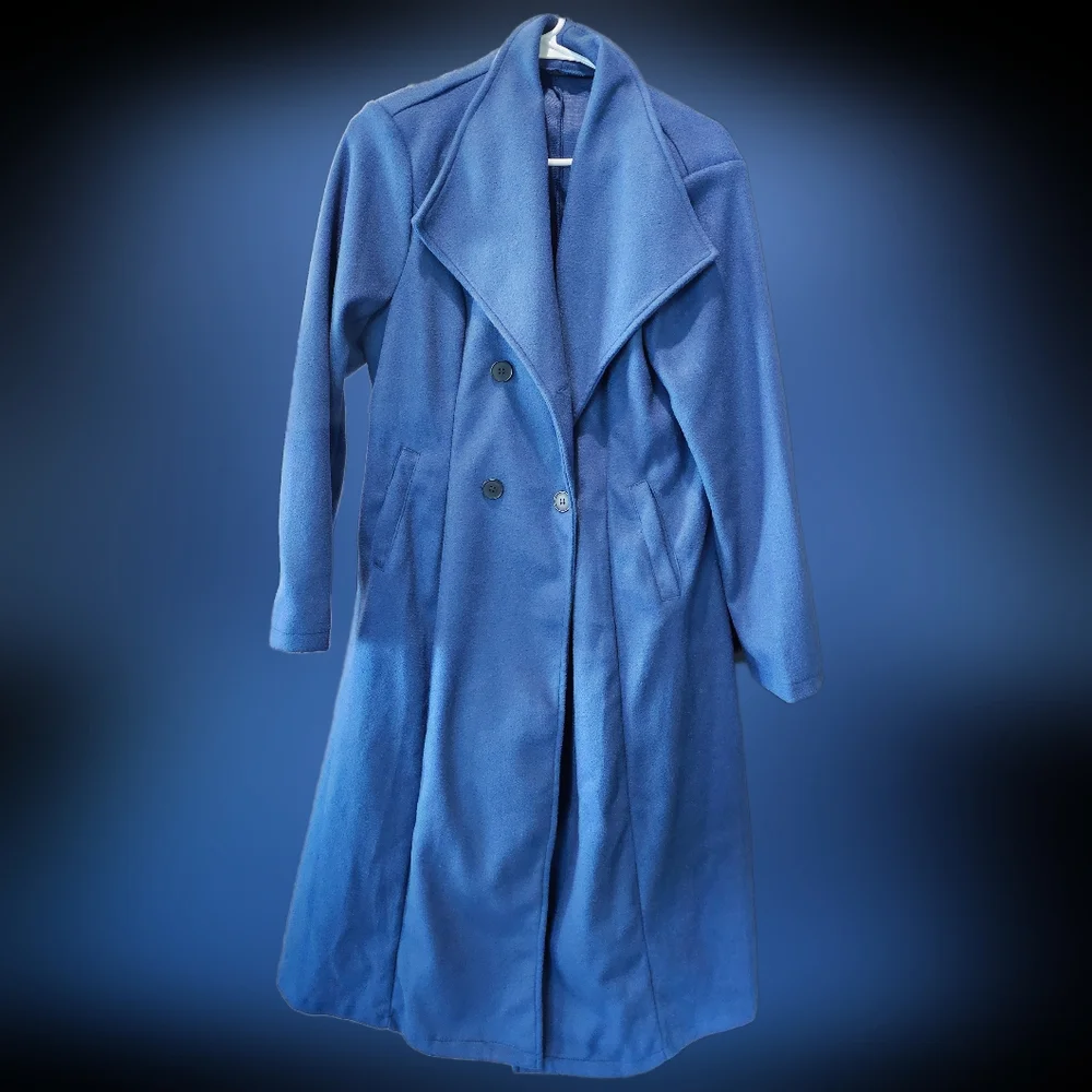 SHEIN LONG COAT - Picture 2 of 8